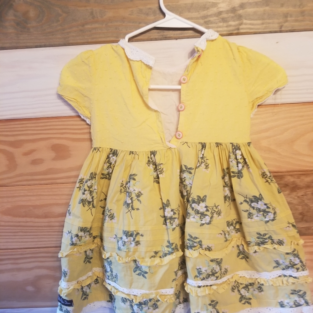 Matilda Jane yellow Floral dress - Picture 3 of 5